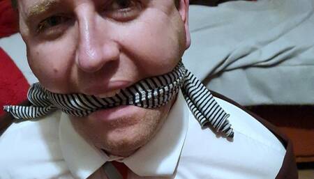 Man in adult school uniform escape challenge -BBW domination,BBW Bondage,schoolboy,amateur,gay bondage,struggling,socks,man in bondage,male bondage,kicked in balls,plimsolls,man tied up,bound and gagged man,