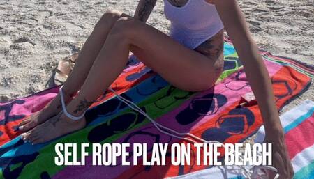 Self Rope play on Beach