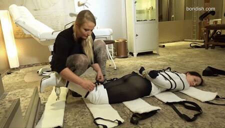 THE THIRD SUSPENSION BONDAGE WITH LIA  AND PAULA - PART 2