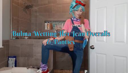 Bulma Wetting Her Jean Overalls & Panties SD