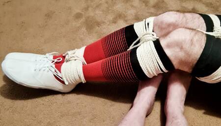 Adult school uniform handjob after being fucked-BBW domination,BBW Bondage,schoolboy,amateur,gay bondage,socks,man in bondage,male bondage,plimsolls,handjob,edging,edged,man tied up,bound and gagged man,