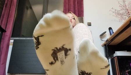 Bete meine dreckigen Socken an