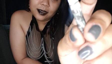 Human Ashtray, Humiliation