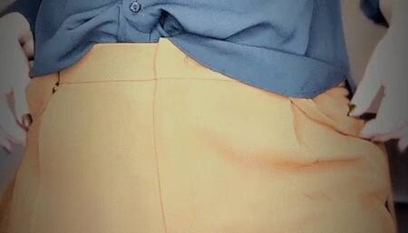 Naughty smokes during work meetings