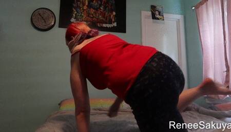 Are you ready for me to stuff my lacy panties for you? Panty stuffing and anal