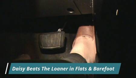 Daisy Beats the Loaner in Flats and Barefoot
