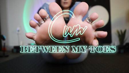 Cum Between My Toes - HD