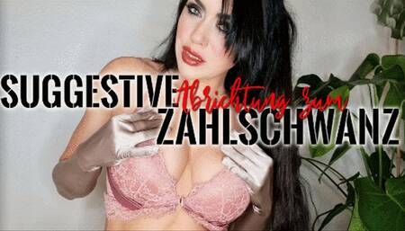 Suggestive Abrichtung zum Zahlschwanz