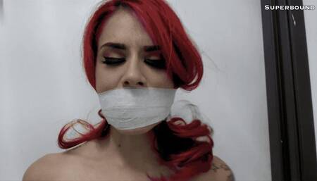 Onyx Muse in Bondage Criminal Evaders: Scantily Clad Bathing Beauty Bound & Gagged (FIXATINGLY DISCOUNTED) (HD)