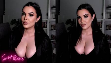 Huge tits bouncing & burping ~ Sweet Maria