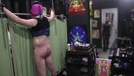 whipping and caning 1u on this bitch 3