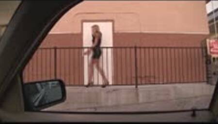 Cuckold Boyfriend Sits In The Car While Darcy Sucks Off Stranger's Cock At The Gas Station Bathroom Gloryhole! (wmv)