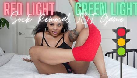 Red & Green Sock Removing JOI Game