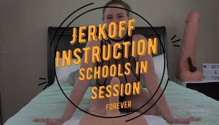 Jerk Off Instruction Schools in Session