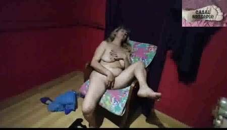 Mel solo masturbation