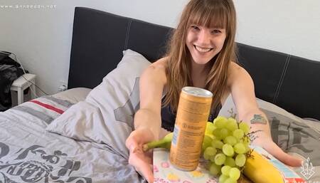 Early sperm shot surprises me in the morning