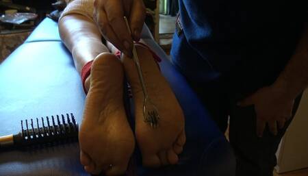 Tickling facedown Magda