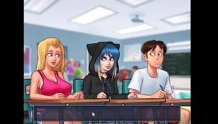 [Gameplay] Summertime Saga - We got in trouble