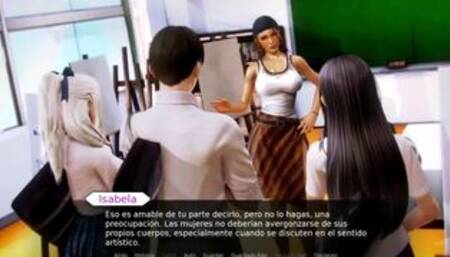 [Gameplay] Waifu academy parte X -Espiando a mi madrastra (ES)