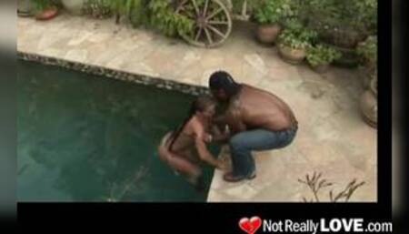 Rita Faltoyano booty babe getting rubbed down