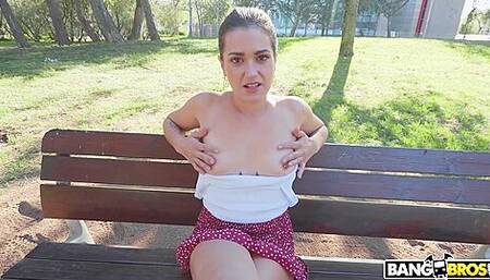 Andrea Lapiedra - Rough Public Sex P1