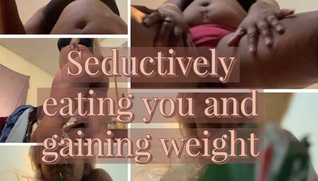 Eaten by the sexy , blonde MILF