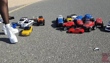 Anastasija 76 - Many Cars under my Shoes Part 3 WMV