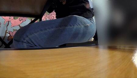 Eating out, taking shower and new skin tight dress drinking water