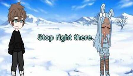 Ice bunny let’s boy fuck her in snow.