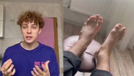 My FEET review! Put some cream on them at the end!