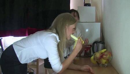 Weronika & Krysia - Sexy Business Women At Home Office And Toilet Scenes - HD 1280x720