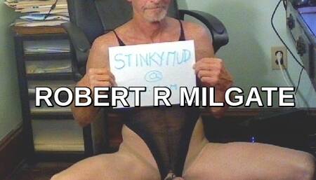 ROBERT R MILGATE DANCING IN  PANTYHOSE AND HIGH HEELS