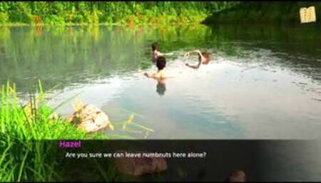 [Gameplay] Nursing Back To Pleasure 21, Fun At The Lake With Three Gorgeous Teens.