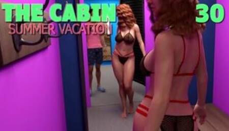 [Gameplay] THE CABIN #30 • Divine redhead shows off her sexy body