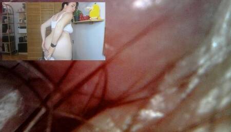 Stinky farts with medical endoscope 4K