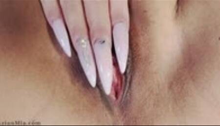 CLOSE-UP Pussy and Ass Spreading