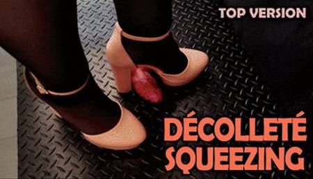 Décolleté Bootjob & Cock Trample with TamyStarly (Top Version) - Heeljob, CBT, Bootjob, Ballbusting, Femdom, Shoejob, Crush, Ball Stomping, Foot Fetish Domination, Footjob, Cock  Board