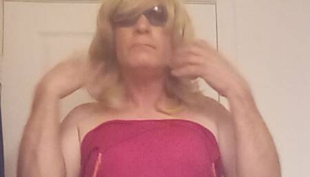 Crossdressing sissy gets fucked in the ass