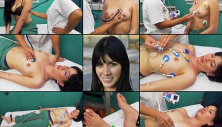 Yenifer Medical Exam with Audible Doppler and 2 Lead ECG Measurement (in HD 1920X1080)