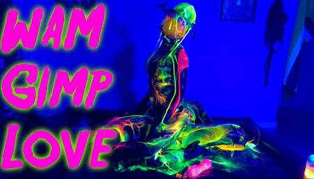 UV Wet and Messy Gimpy Gas Mask Fun with Patricia @mazmorbidfetish #gasmask #latex