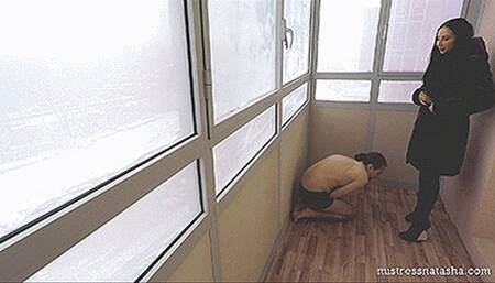 Violetta - Domination on the Cold Balcony (Full HD)