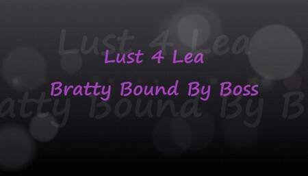 Lust4Lea's Bratty Ass Gets Her Tied Up By Her Boss - mp4
