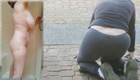 Curvalicious GILF works her sexy ass off