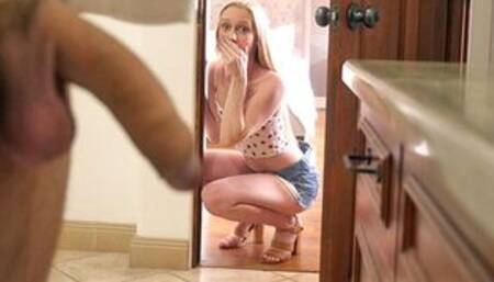 Creeping Step Dad Fucks Step Daughter