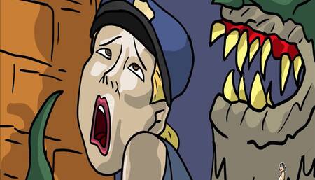 Sexy Black Agent takes it in all holes from her cosmic baby daddy