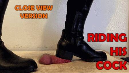 Riding Boots Cock Trample, Bootjob & Crush with TamyStarly - (Close Version) - Heeljob, CBT, Ballbusting, Femdom, Shoejob, Crush, Ball Stomping, Foot Fetish Domination, Footjob, Cock  Board