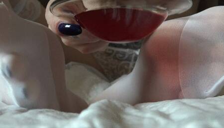 WHITE STOCKINGS AND STRAWBERRY SYRUP POV