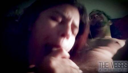 My stepniece sneaks into my room at night to suck