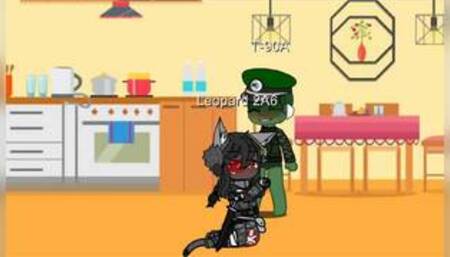 Leopard 2A6 having fun with T-90A