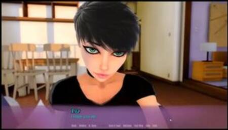 [Gameplay] The wants of summer [Hentai game PornPlay] Ep.6 the saleswoman girl let...